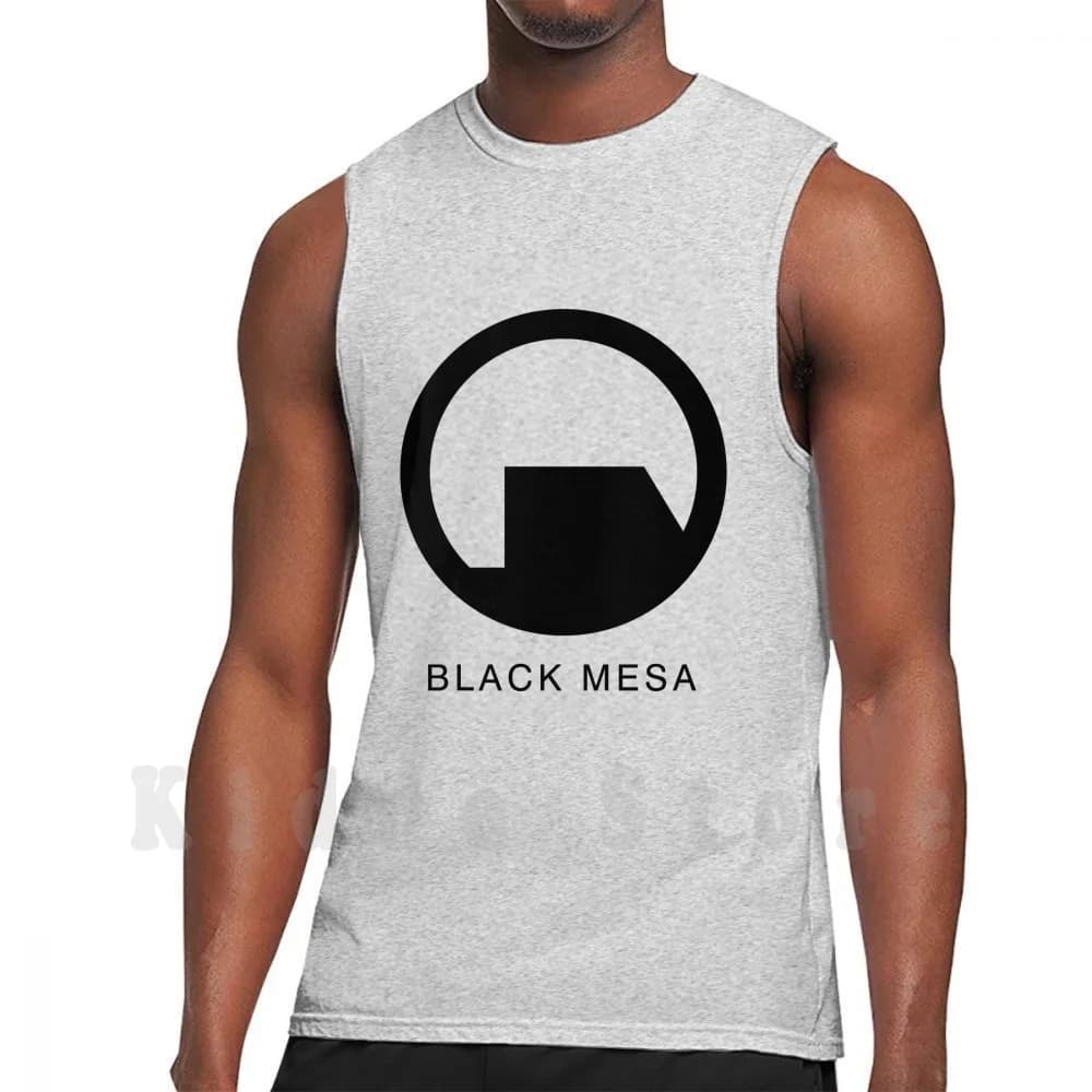Maglione Black Mesa di Alyx con logo, canotta pulita, 100% cotone, Half Life, Alyx, Half Life 2, logo Black Mesa, Gordon Freeman