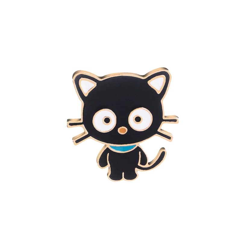 Spille per gatti neri spille per animali smaltate per cartoni animati carini spille per animali domestici in metallo bottone distintivo giacche di jeans pin jeans gioielli per gatti cattivi