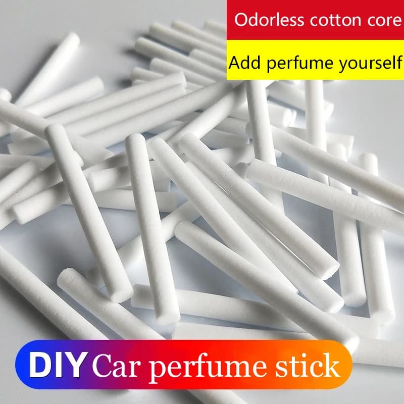 7*70mm Exit Air Car Not Perfumed Cotton Nucleus Cotton Tampon Deodorant for environments Aroma Diffuser Oil Parts