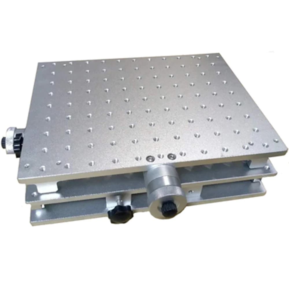 Tavolo XY per custodia portatile con tavolo mobile a 2 assi per macchina per incisione con marcatura laser 300x220x90MM