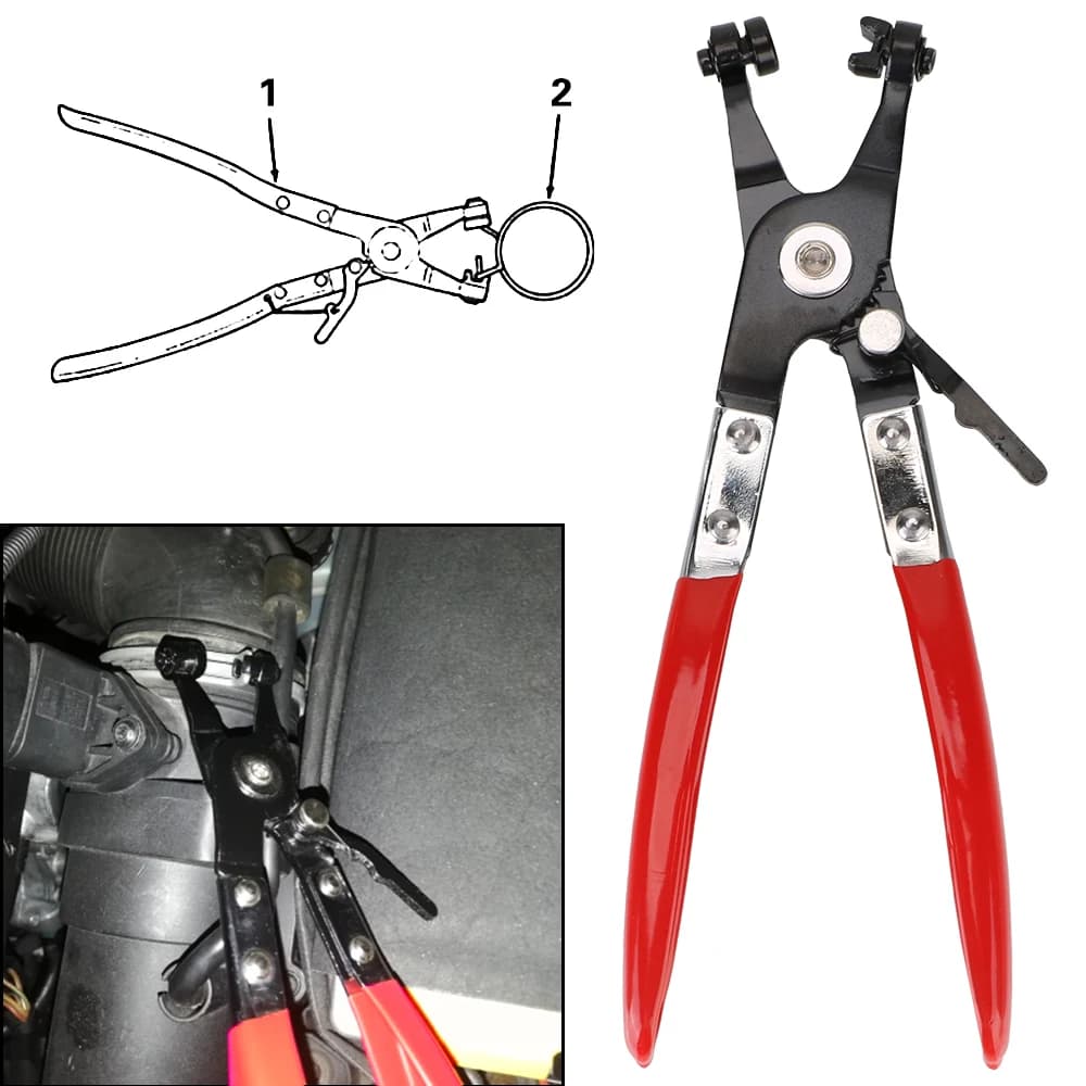 Strumenti di rimozione automatica per accessori per camion da giardino per Auto bloccaggio fascette stringitubo per Auto pinze tubo flessibile per tubo dell'acqua strumento ad anello a fascia piatta