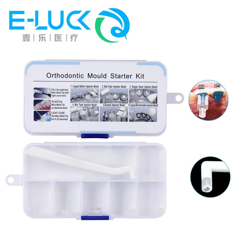 Kit Iniziale per Modellazione Ortodontica Dentale, Mini Kit per Formatura e Iniezione, Accessorio Ortodontico per Dentisti