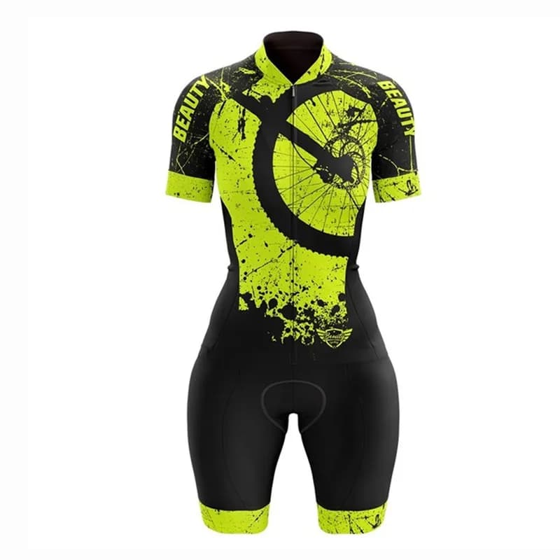 Cycling jersey shorts VEZZO set summer woman maillot cycling team outdoor bike clothing road riding uniform cycling suits