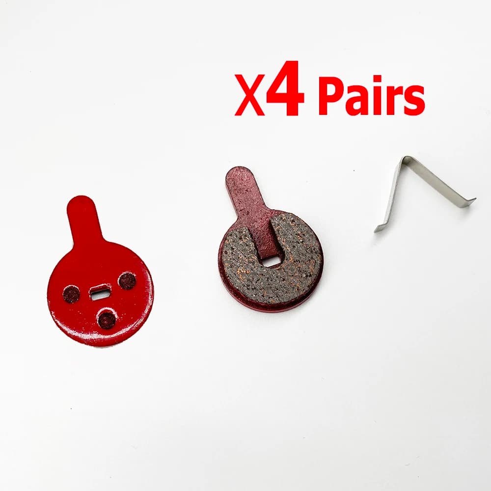 4 Paia di Pastiglie Freno per Bicicletta BB8 NOVELA YINXING BOLIDS FOREVIR, Parti per MTB, Pastiglie per Freni a Disco per Bici da Strada