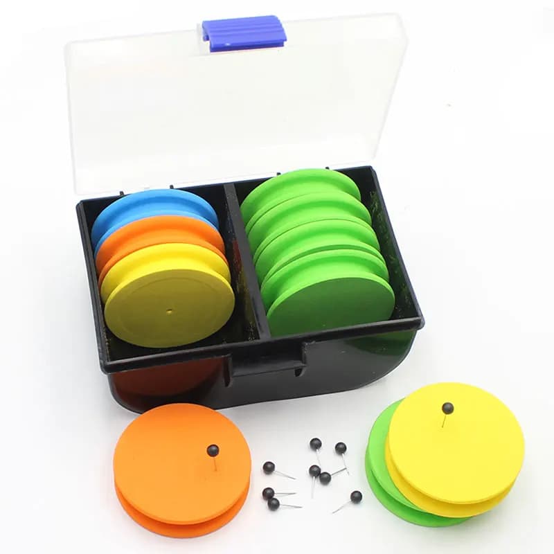 Catch fishing accessories Chod Zig Rig Bin Box + 10 EVA reels Kit Carp Fishing Equipment Box