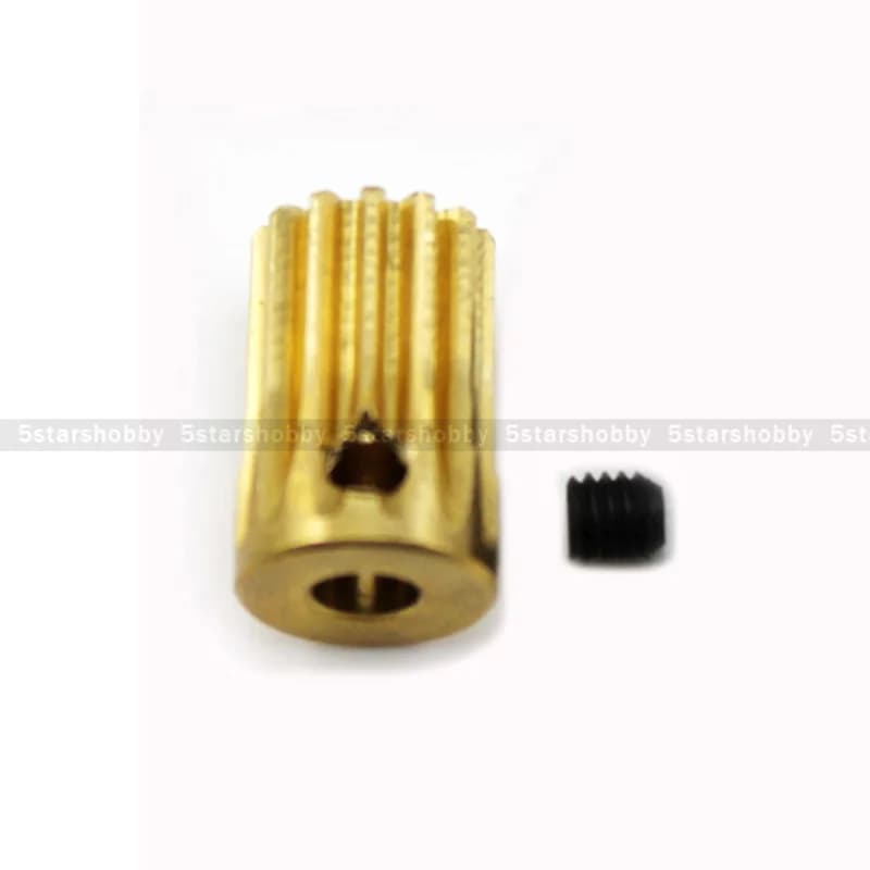 Tarot RC 3.5mm 11T / 12T/13T / 14T Ingranaggio motore per tuta elicottero Trex 450 albero motore da 3,5 mm