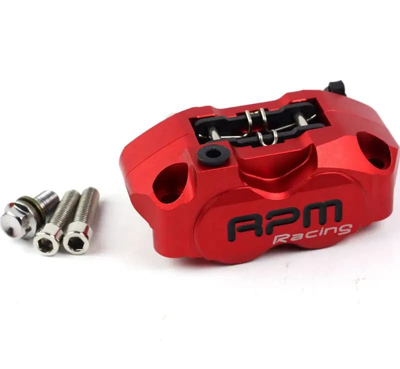 Pompa freno pinza freno moto Rpm 82mm montaggio 4 pistoni radiali per Yamaha Kawasaki Scooter Rsz Jog Force Dirt Bike modifica