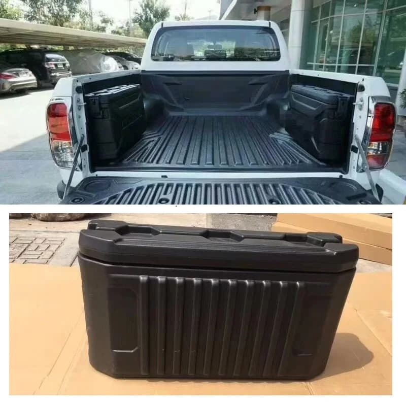 Scatola di immagazzinaggio scatole per utensili per camion adatte per Hilux Mu-x D-max Navara L200 scatola di immagazzinaggio parti di accessori esterni per auto
