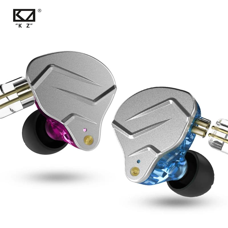 KZ ZSN Pro 1BA + 1DD Tecnologia ibrida HIFI Bass Auricolari In Ear in metallo Cuffie Bluetooth Sport Cuffie con cancellazione del rumore
