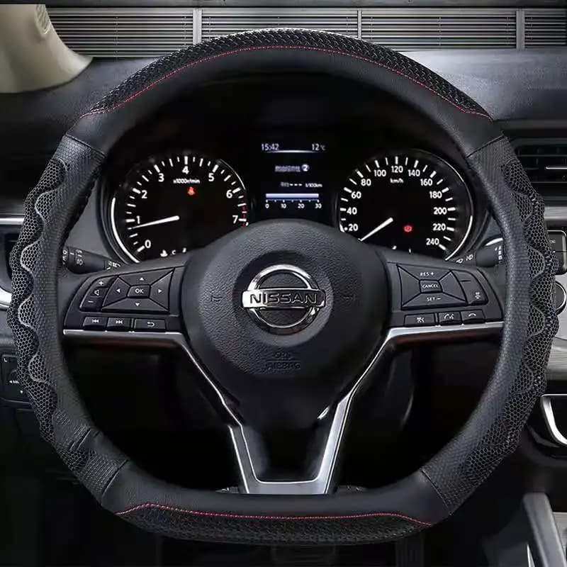 PU Leather D Shaped Cover for Nissan Rogue /Rogue Sport 2016 2017 2018 2019 2020 x-trail 2017-2020 Car Styling