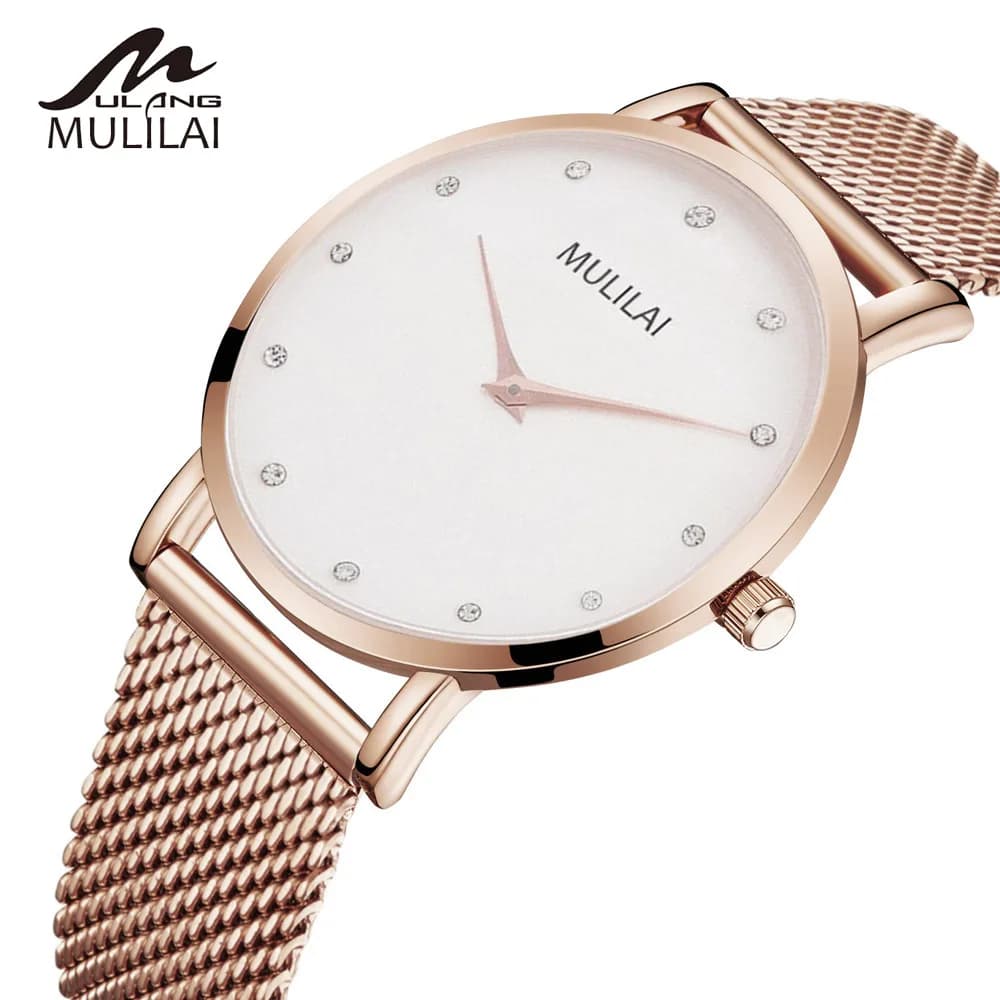 Men's Fashion Minimalist Watches Ultra Thin Quartz Watch With Men's Simple Relogio Masculino Stainless Steel Belt