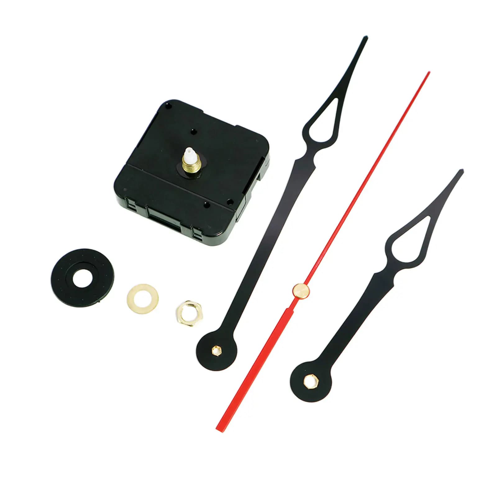 Movimento orologio da parete Kit 24 ore parti silenziose meccanismo fai da te lancette motore