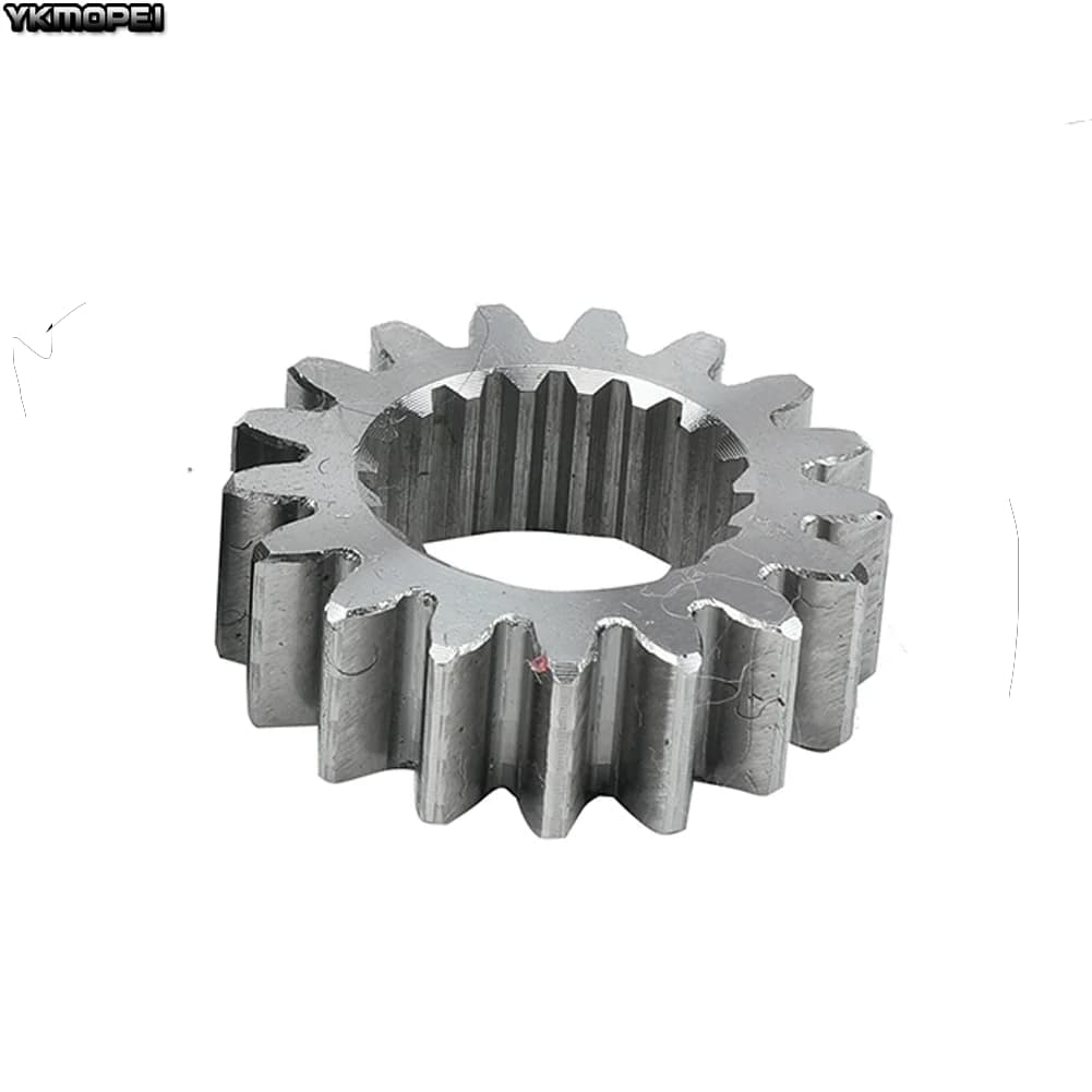 Ingranaggio del motore del motociclo Pompa olio Ingranaggio 17 denti per motori di avviamento a calcio orizzontale Z190 Parti di bici da cross