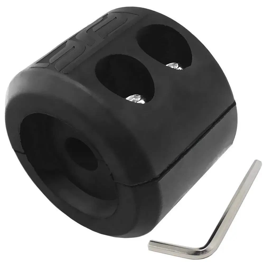 Verricello Cavo Gancio Fermacorda e ganci di Gomma con Chiave A Brugola per ATV UTV Argani Shock Absorbent Avoiding Shooting, Eliminating Abrasion, Rebounding