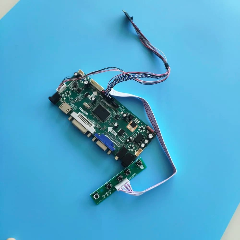 Kit Per LP140WH2-TLSA/TLT1 DVI Pannello di Bordo Controller Monitor Dello Schermo LED LCD 14 "HDMI VGA 1366*768 scheda Audio FAI DA TE 40pin LVDS