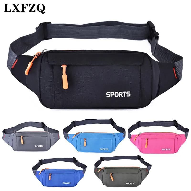 2025 New Men's Waist Bags Women's Waist Bag Waterproof Men's cellular door Gym Fitness Travel Case Belt A-3