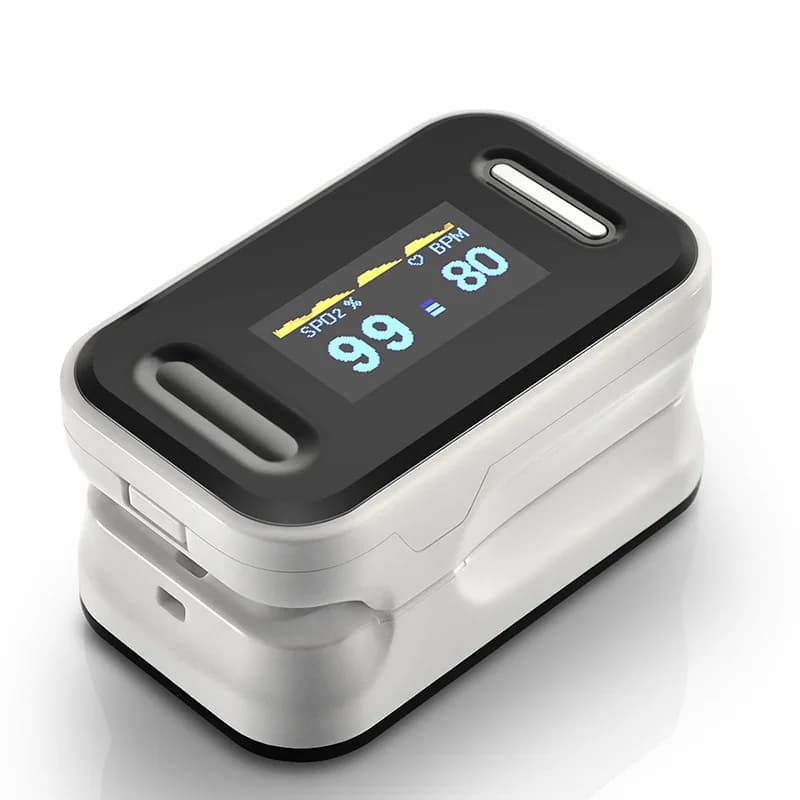 Oxygen Meter in Blood Medical Pulsoxmeter by finger Oxygen Monitor Oxymeter Oximeter De Dede cardiofrequenzimeter CE
