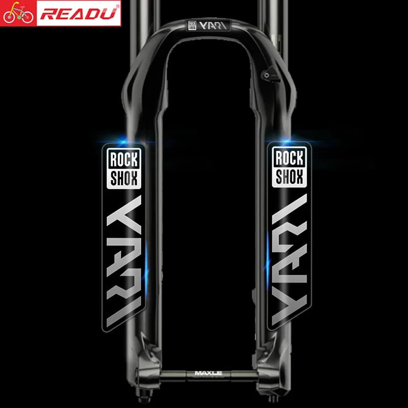 READU 2021 YARI Mountain Bike Front Fork Decals Bicycle Front Fork Stickers Bike Sticker Bike Accessories