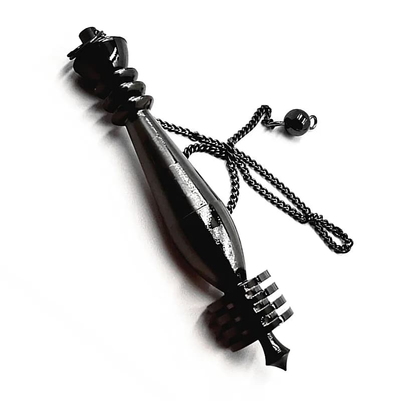 il nuovo orologio a pendolo con coni in metallo con ciondolo a pendolo in rame puro al 100% è realizzato con pendoli per dowsing Pendenti da strega per radiestesia