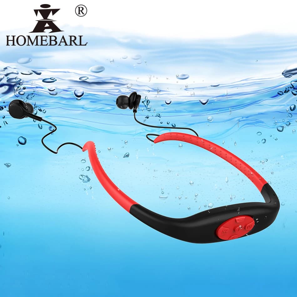 Nuovo 168 Plus 3 In 1 lettore Mp3 da 8GB Bluetooth 5.0 auricolare Radio FM IPX8 impermeabile In esecuzione nuoto nuoto cuffie subacquee 168 plus
