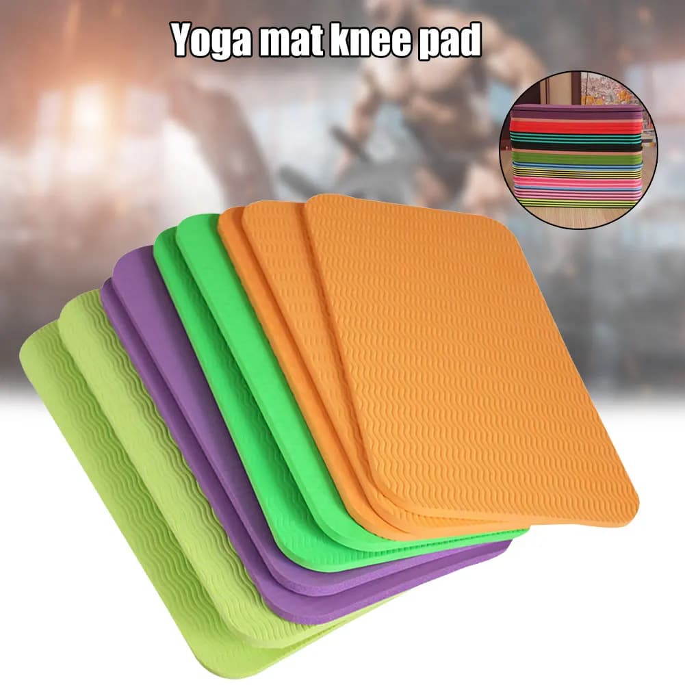 Yoga Knee Pad Elbow 6mm Suitable Mat Standard s for joints without pain in Yoga Pilates Floor Exercises BHD2