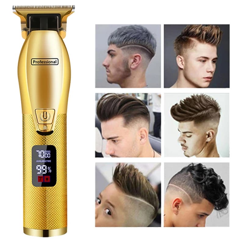 Professional electric haircut for men rechargeable shaver beard Trimmer cutter barber cut hair tool hairdresser