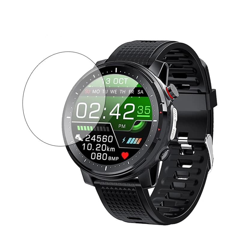 5pcs TPU Soft Smartwatch Clear pellicola protettiva Full Cover Guard per MELANDA MD15 Sport Smart Watch accessori per la protezione dello schermo
