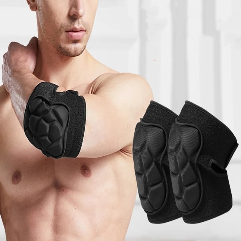 1 pair of anti-collision sports ball anti-slip roller skate riding street dance elbow protection