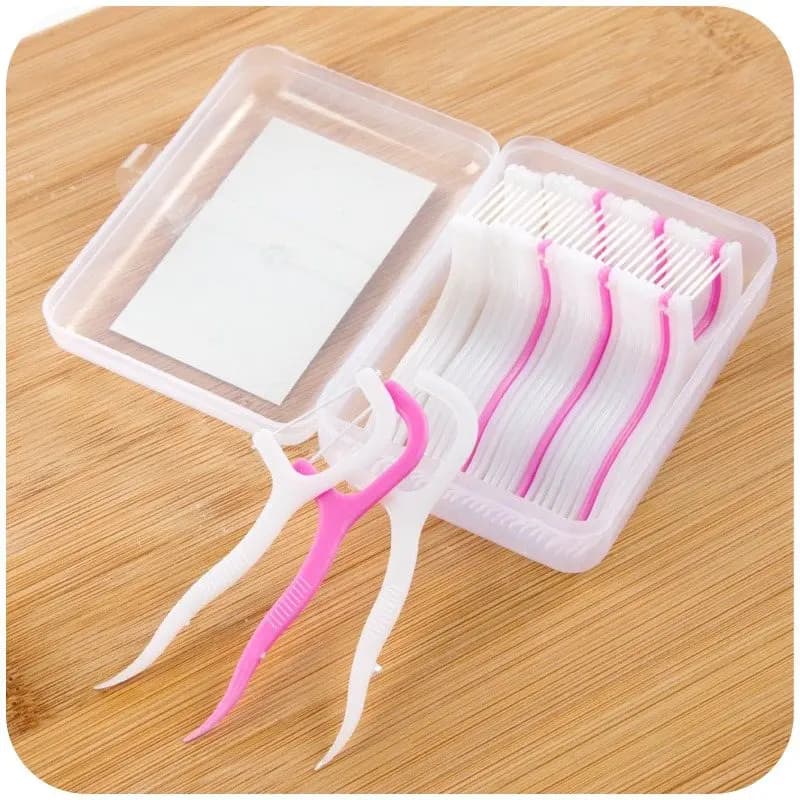 dente bastone 30 pz/scatola Pulizia Dei Denti Filo Interdentale Stuzzicadenti Molare Interdentale Filo Interdentale Spazzola Backteeth Stick Stuzzicadenti