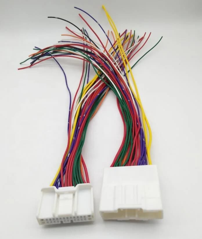 1 pcs 26 pin maschio femmina auto Porta-a-corpo di collegamento di estensione 90980-12771 90980-12770 cablaggio del connettore con 20AWG 15 centimetri di filo