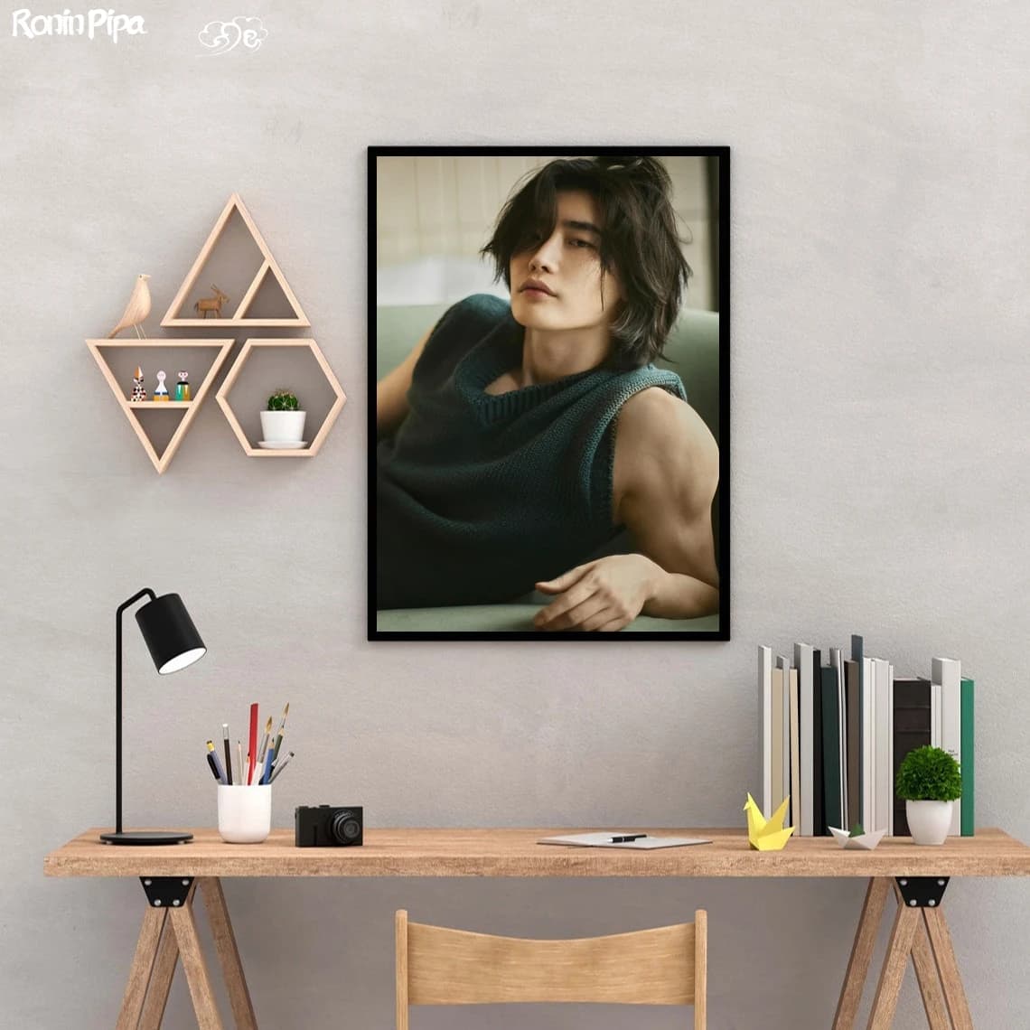 Lee Jong Suk TV Poster Stampa artistica su tela Pittura Immagini murali Soggiorno Decorazioni per la casa (senza cornice)