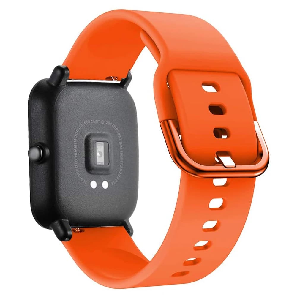 20mm/22mm cinturino in silicone per Amazfit GTS/2/3/4/2e/GTS2 Mini/GTR 42mm/47mm/GTR2/3/4/2e/stratos cinturino per orologio Amazfit bip strap