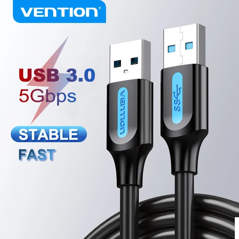 Vention cavo di prolunga da USB a USB cavo dati USB 3.0 maschio a maschio per radiatore Hard Disk Webcom Camera PC USB 2.0 cavo Extens