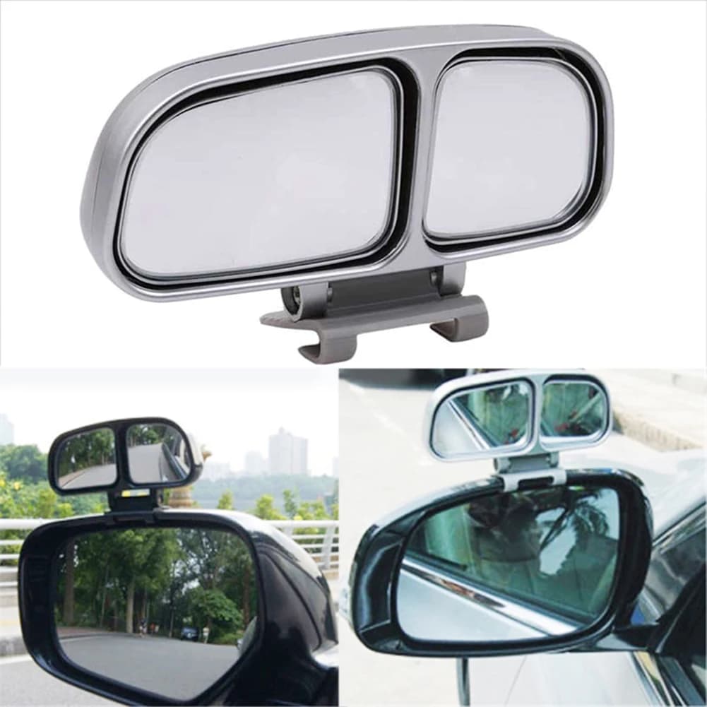 Specchio assistito per allenatore Specchietto laterale ausiliario per punto cieco per vista posteriore per auto grandangolare regolabile universale
