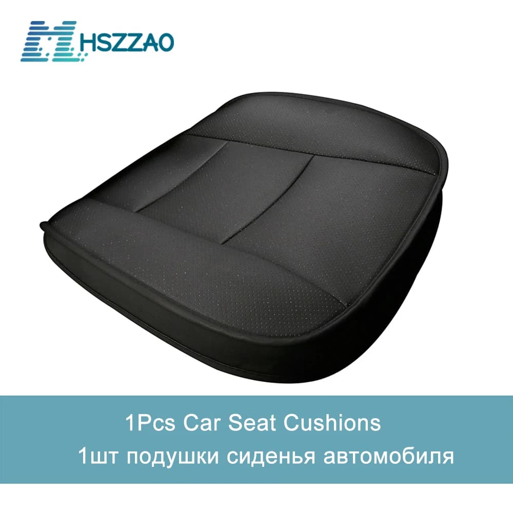 Ultra-luxury car seat backless single seat PU leather car seat for seniors for most four-door sedans and SUVs