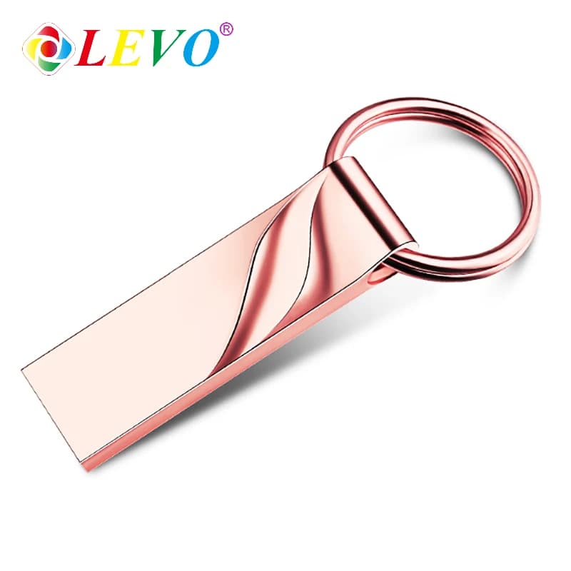 Chiavetta USB in metallo 4 GB 8 GB 16 GB 32 GB 64 GB 128 GB Chiavetta USB 2.0 Pendrive Regali creativi Disco U