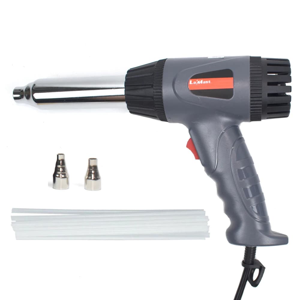 Pistola ad aria calda per saldatore a pistola in plastica con bacchette per saldatura in plastica PP da 15m