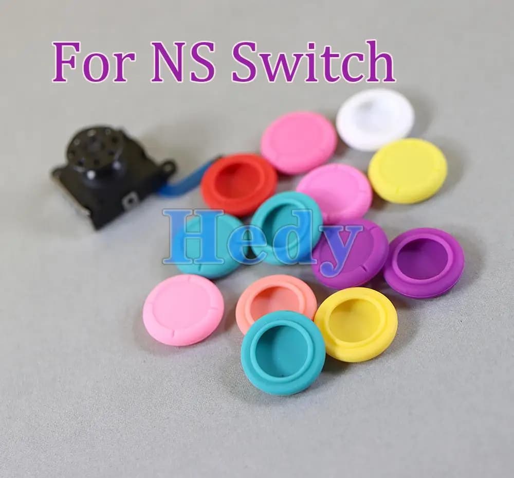 2PCS 3D Joystick Analogico thumb Stick grip Cap Tasto di Chiave Strumento di Riparazione per Nintend Interruttore di Controllo Lite NS Joycon controller