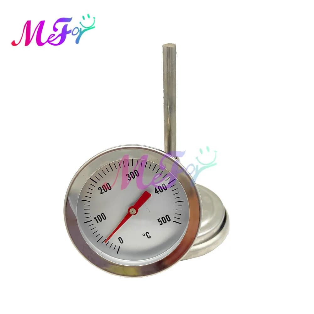 0-500 ℃ Termometro da forno in acciaio inossidabile, indicatore di temperatura in metallo, mini termometri, griglia per la cucina domestica, cibo, carne