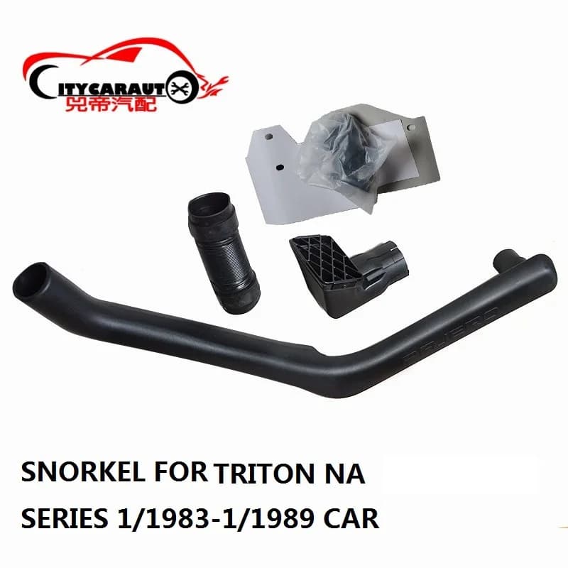 CITYCARAUTO Car Snorkel Kit Triton Na Series Air Intake Lldpe Snorkel Kit Set Fit For Mitubishi Triton Na Series 1983-1989 Car