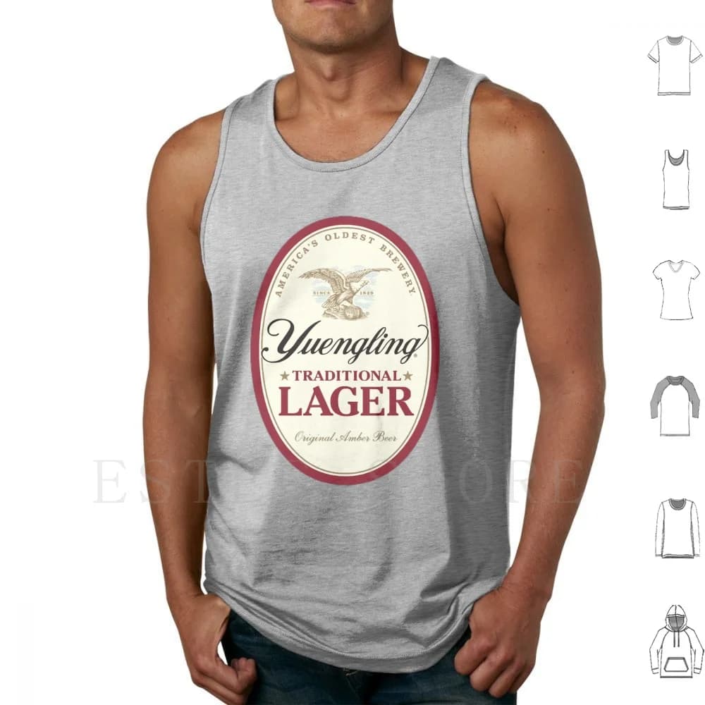 Ora Mabok Ora Lakik Yuengling Bevanda Canotte Gilet Cotone Bevanda Popolare Bevanda Popolare Migliore Birra Yuengling Birra Vita Pottsville