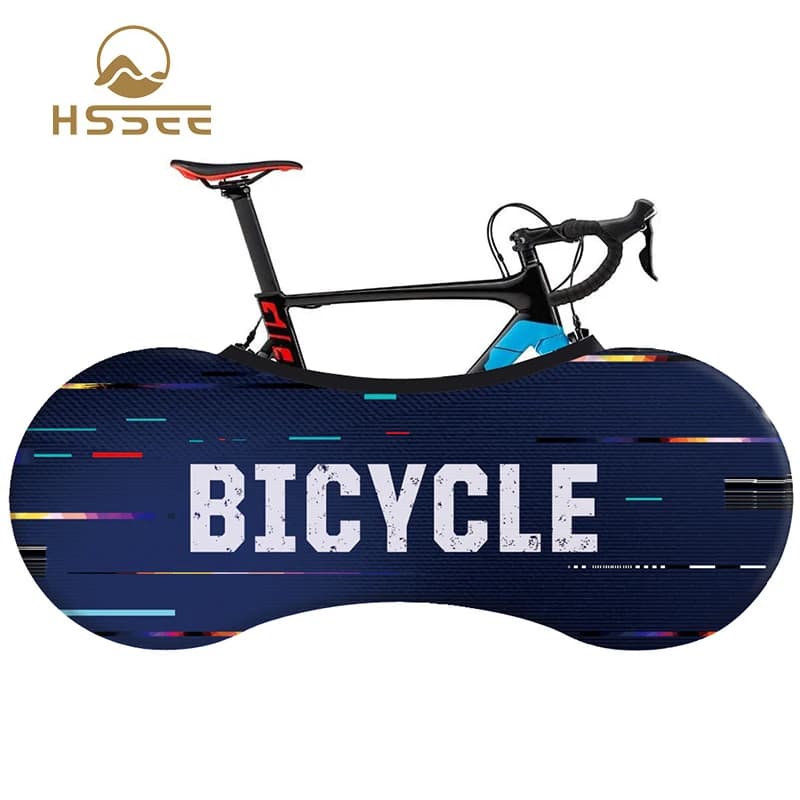 HSSEE Nuova copertura per bici da strada latte liscio triturato copertura MTB da 26 pollici copertura antipolvere per bicicletta elastica da 27,5 pollici 700C accessori per ciclismo