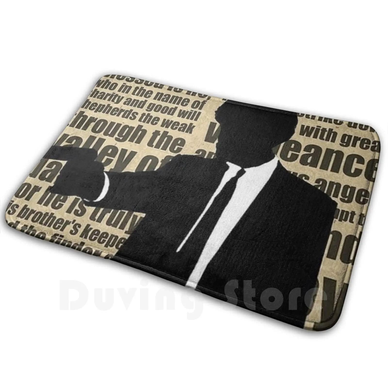 Pulp Fiction Tappeto Tappetino Tappeto Cuscino Morbido Pulp Fiction Ezekiel 25 17 John Travolta Samuel L Jackson Django