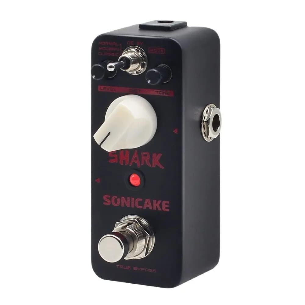 SONICAKE Shark Higain Classic British Stack Crunch Pedale effetti per chitarra con distorsione ad alto guadagno QSS-05