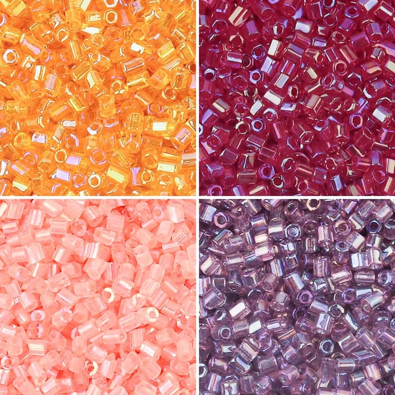 1000 pz Muyuki perline Perle di Vetro 2mm Pendenti e Ciondoli Perline di Cristallo Del Distanziatore Puzzle Per Creazione di Gioielli FAI DA TE Collana Del Braccialetto Risultati