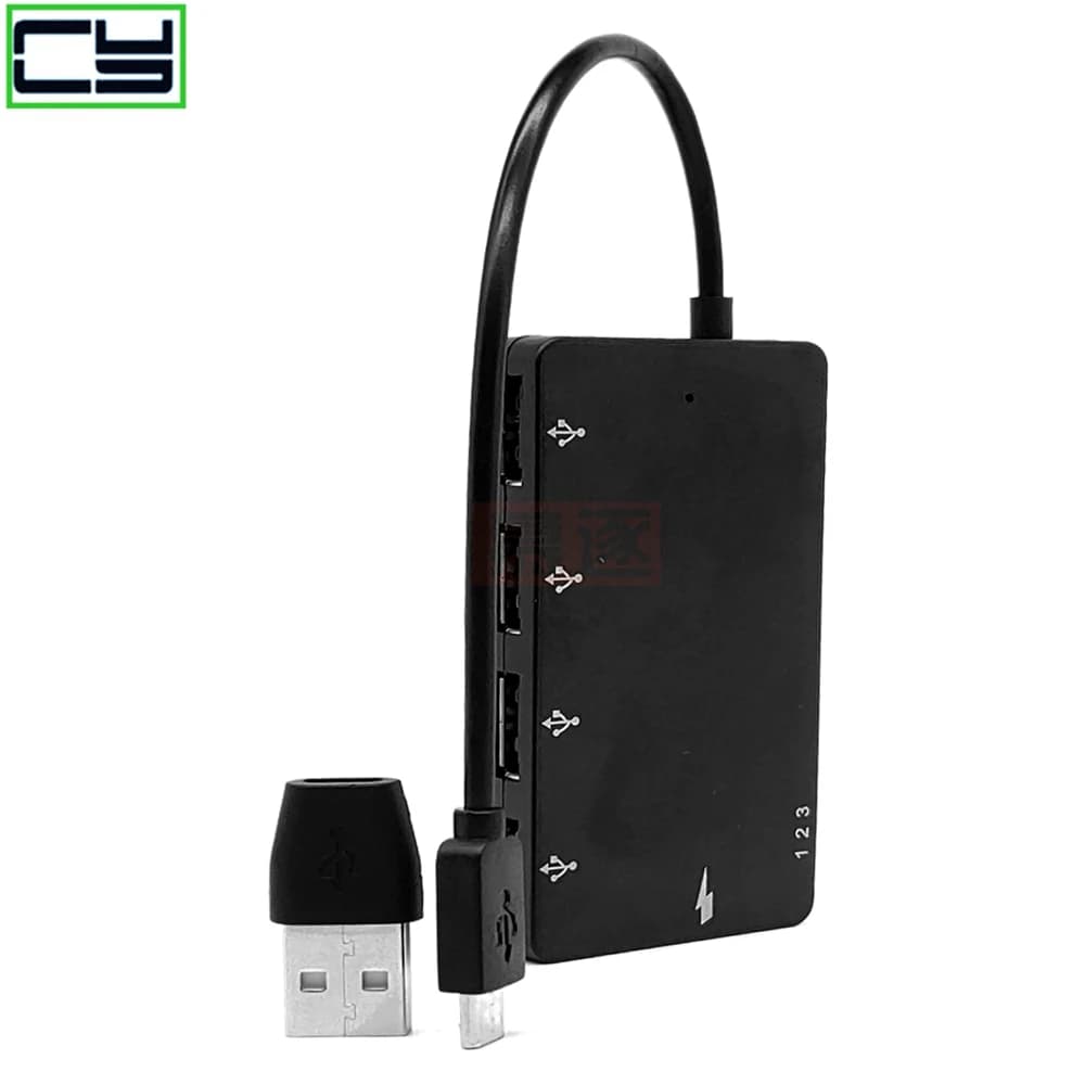 Cavo adattatore di ricarica per hub micro USB OTG a 4 porte per Galaxy Phone Z17 Drop ship