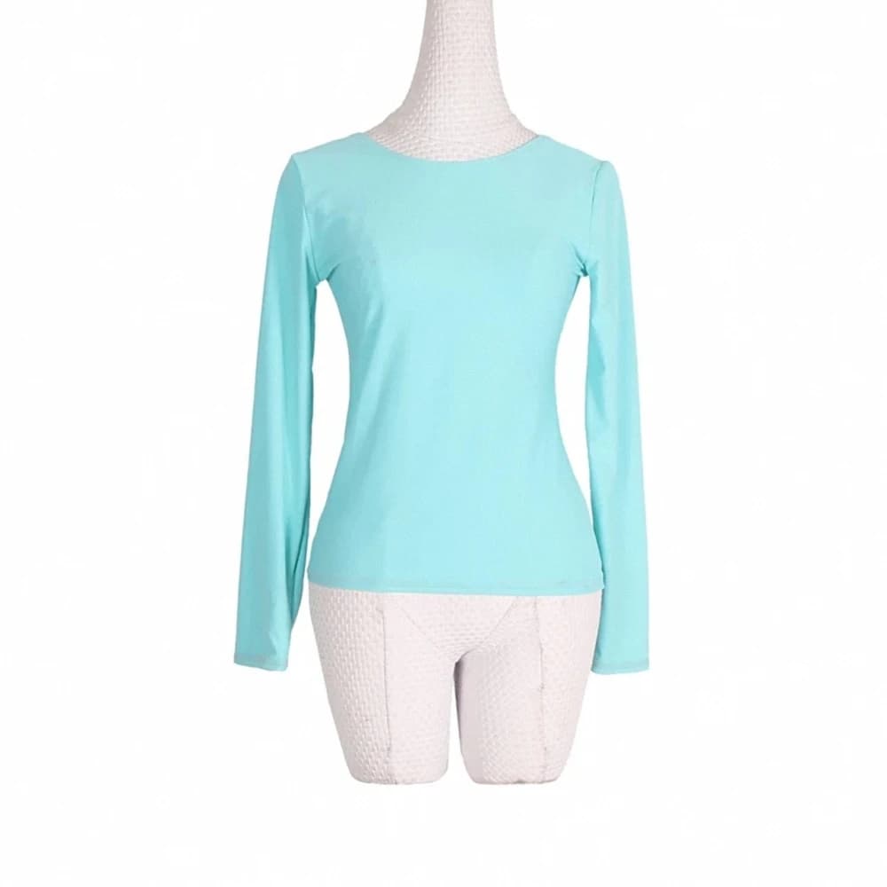 LIUHUO femminile adulto bambino pattinaggio su ghiaccio competizione figura body top giacca abbigliamento da allenamento per bambini danza blu