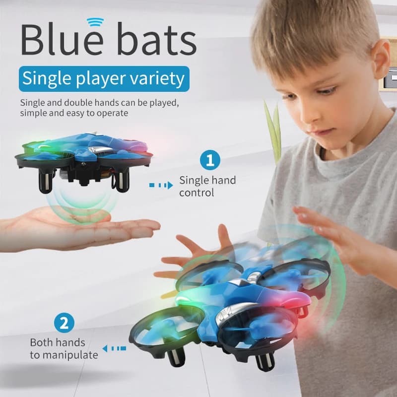 JJRC H102 Mini elicottero Ufo Rc Drone 2.4G elicottero telecomandato a infrarossi rilevamento a mano evitamento ostacoli aereo giocattolo ragazzo