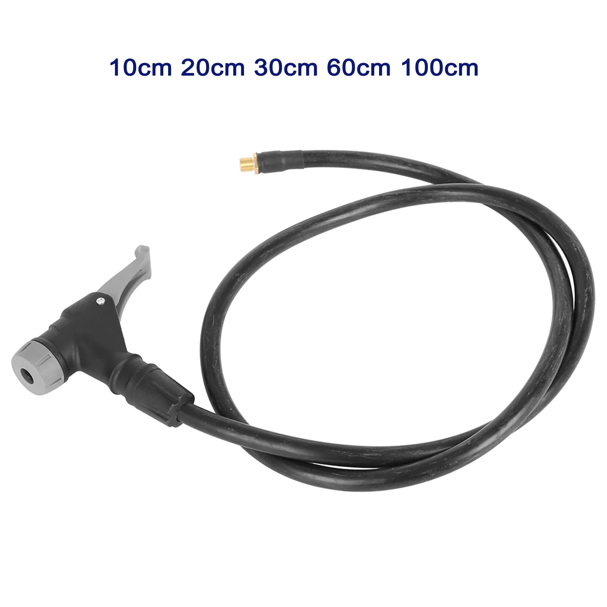 10 cm-100 cm 2-in-1 Multifunzionale Gonfiabile Aria Pneumatico Pneumatico Mandrino Pompa di Gonfiaggio Tubo Adattatore Strumento per Auto Bici Moto