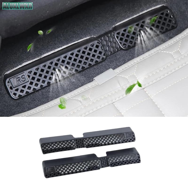Seat AC Heat Floor Air Conditioner Flush Connector Cover Exit Grid Car Accessories For PORSCHE Macan S GTS Turbo 2019 2020 2021